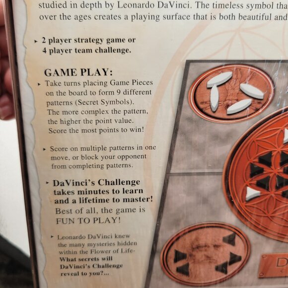 Davinci's Challenge Ancient Game of Secret Symbols NEW 2-4 Players Ages 8+ - Picture 6 of 8